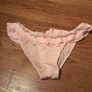 Ruffle Rimmed Bikini Bottoms